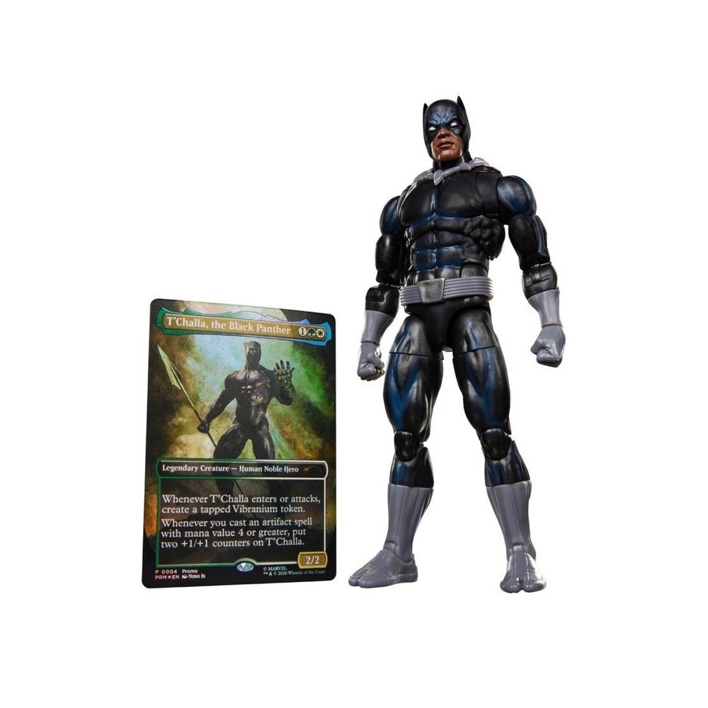 Marvel Legends Series Magic The Gathering Black Panther Amazon Exclusive Presale